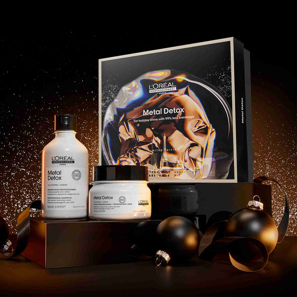 L'Oreal Professionnel Metal Detox Duo Gift Set (Worth £63) - Damaged Box