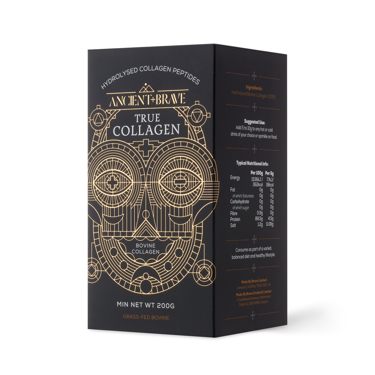 Ancient + Brave True Collagen Supplements - Damaged