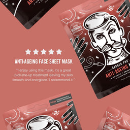 BARBER PRO Anti-Ageing Face Sheet Mask