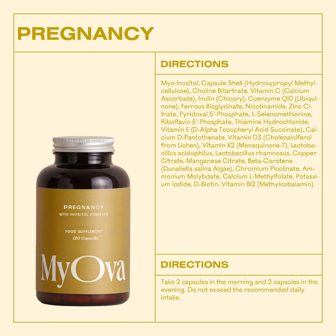 MyOva Pregnancy 120 Capsules