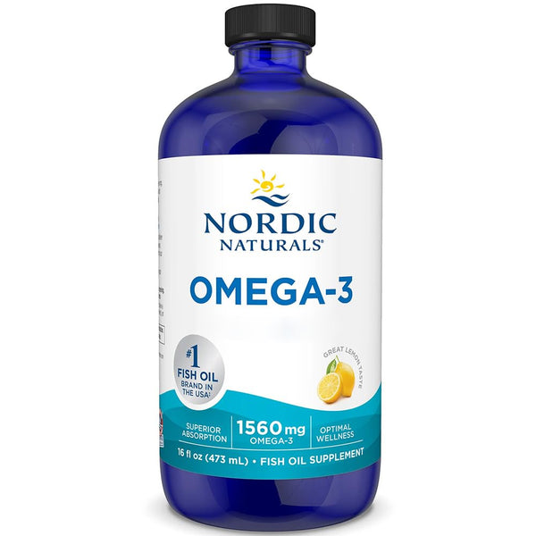 Nordic Naturals Omega-3 1560mg Lemon 473ml