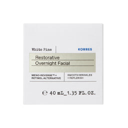 KORRES White Pine Restorative Overnight Facial Cream 40ml