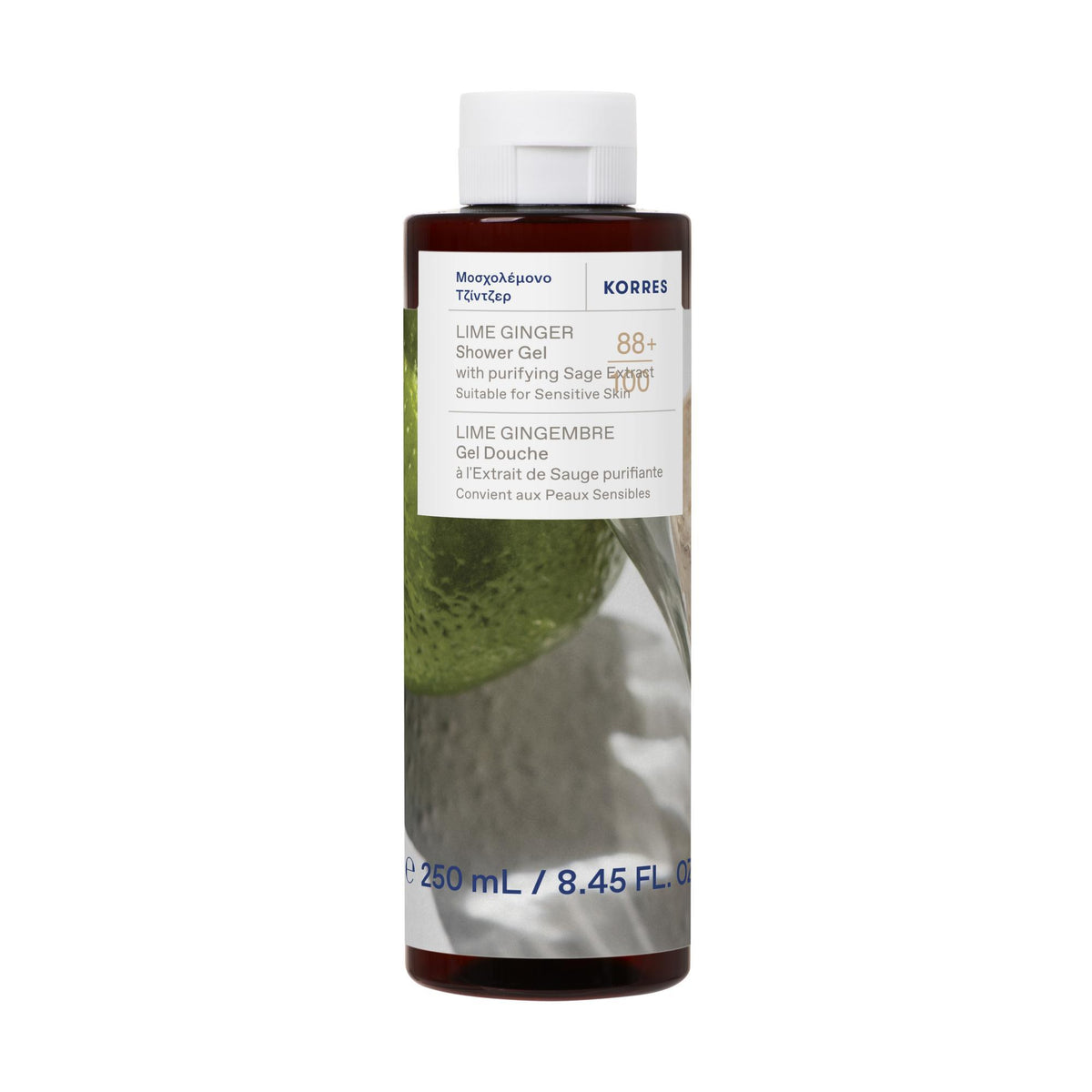 KORRES Ginger Lime Shower Gel 250ml