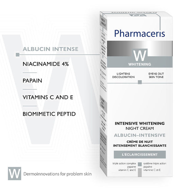 Pharmaceris W - Albucin-Intensive Intensive Skin Lightening Night Cream