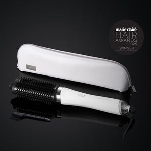 ghd Duet Blowdry Hair Dryer Brush White