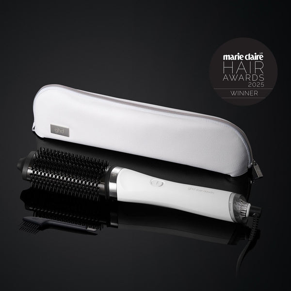 ghd Duet Blowdry Hair Dryer Brush White