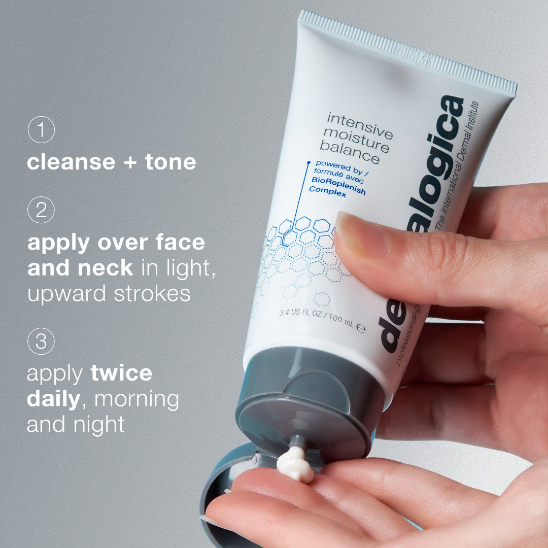 Tube of DevaCurl product with application instructions on a gray background