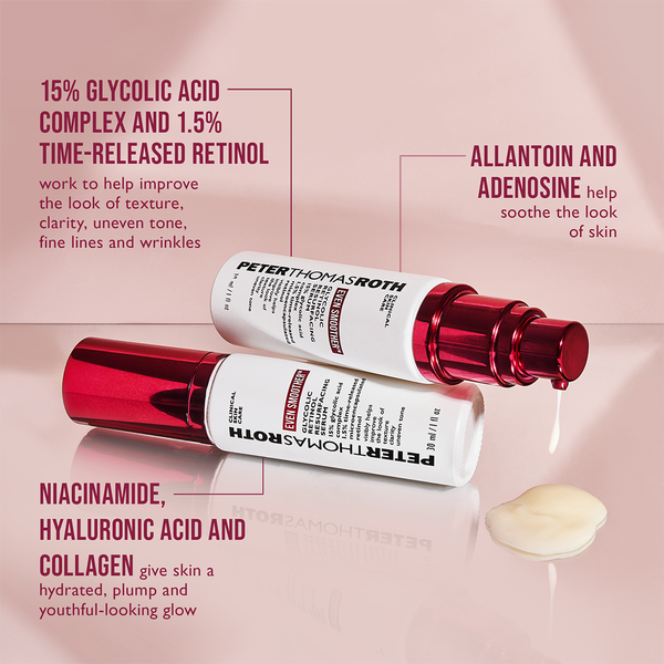 Peter Thomas Roth Even Smoother™ Glycolic Retinol Resurfacing Serum 30ml