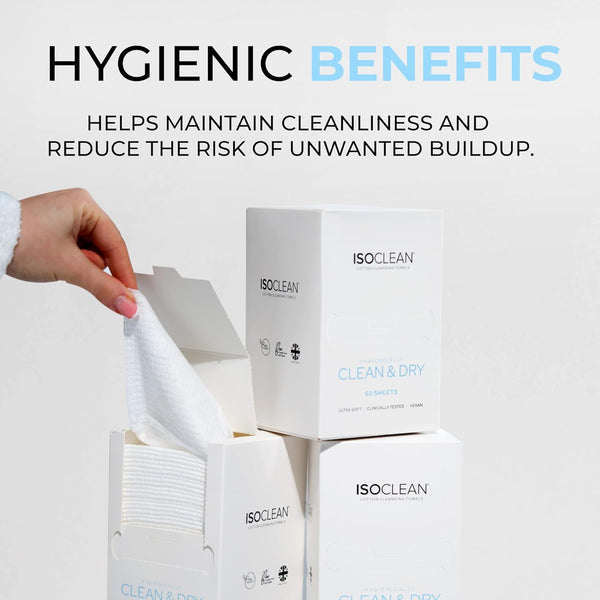 ISOSKIN Cotton Cleansing Towels - 25 sheets
