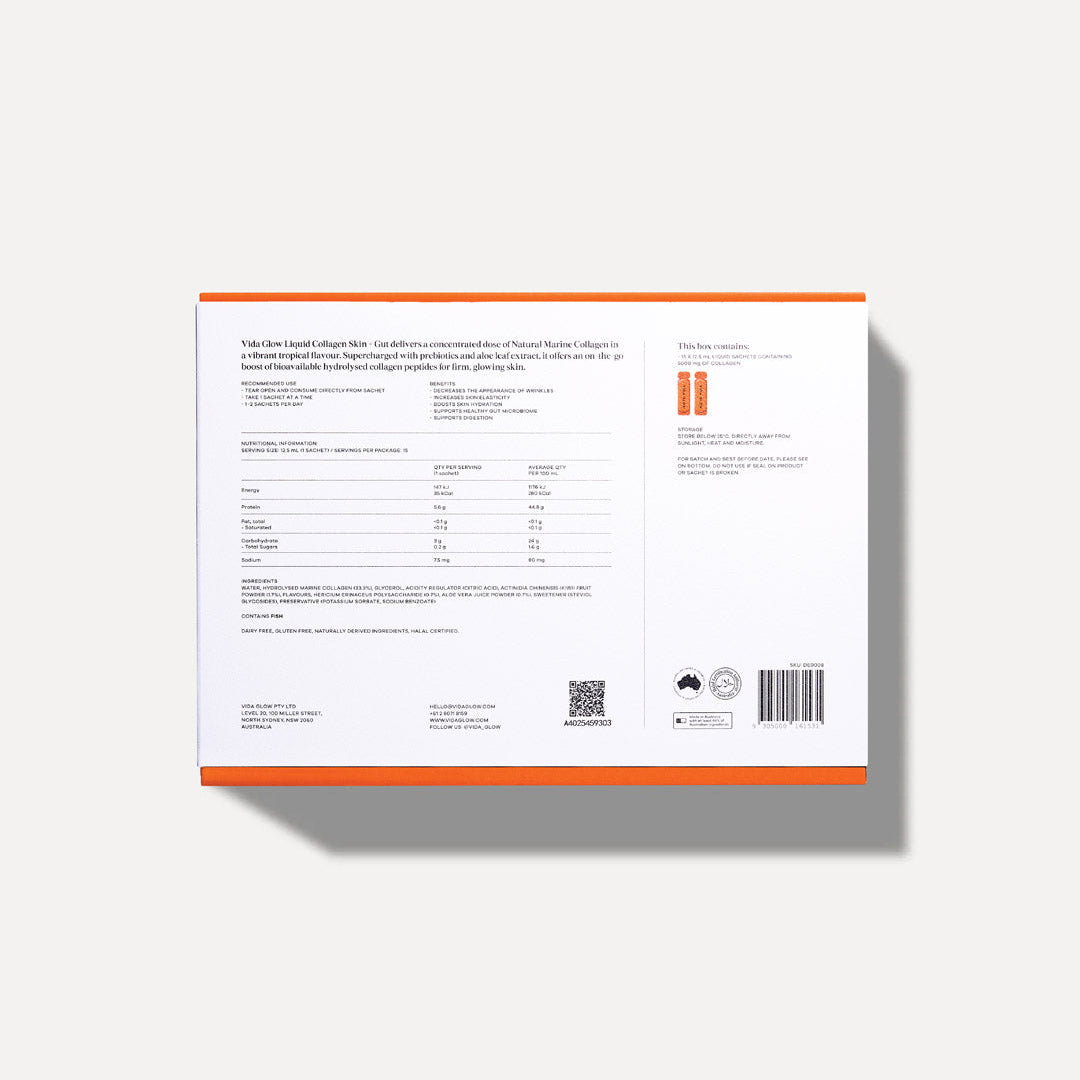 Back cover of a book with text and an orange border on a white background