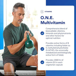 Pure Encapsulations ONE Multivitamin 60 Capsules
