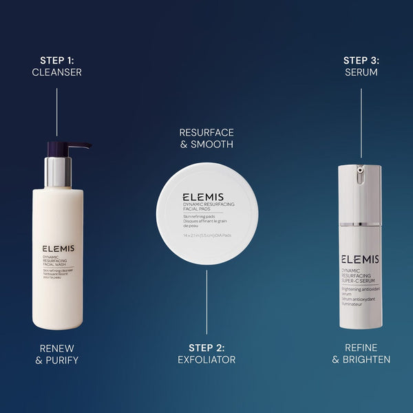 Elemis Glow Bright Resurfacing Trio (Worth £116)