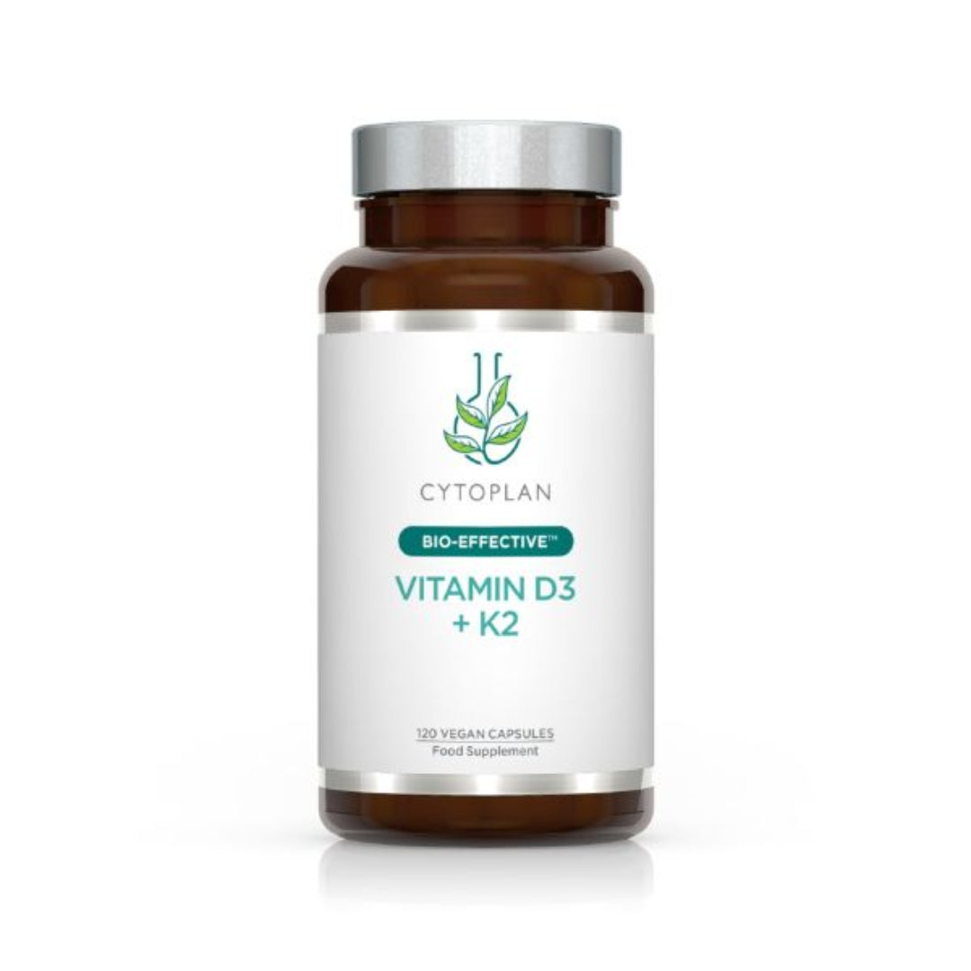 Cytoplan Vitamin D3 + K2 120 Capsules