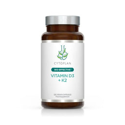 Cytoplan Vitamin D3 + K2 120 Capsules