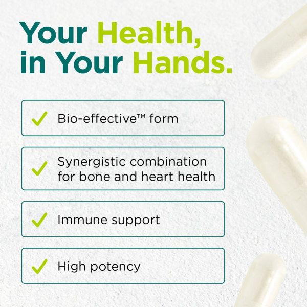 Cytoplan Vitamin D3 + K2 120 Capsules
