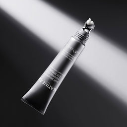 Gatineau Age Benefit Advanced Eye Serum 15ml with a drop of the serum on the end of the tube