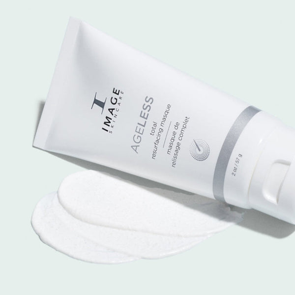 Image Skincare Ageless Total Resurfacing Masque tube and textrue