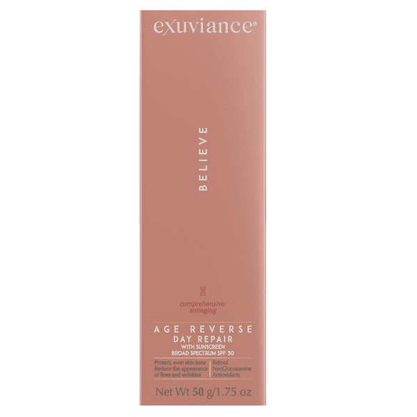 Exuviance AGE REVERSE Day Repair SPF 30 packaging