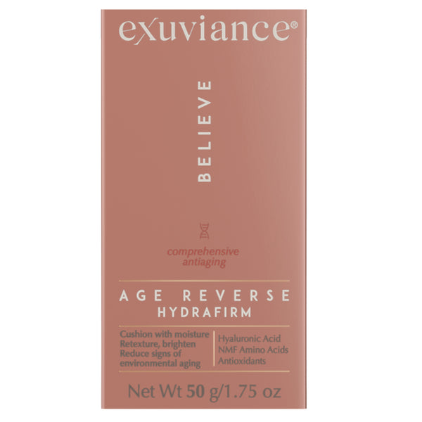 Exuviance AGE REVERSE HydraFirm packaging