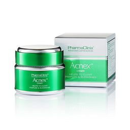 PharmaClinix Acnex Cream and packaging 