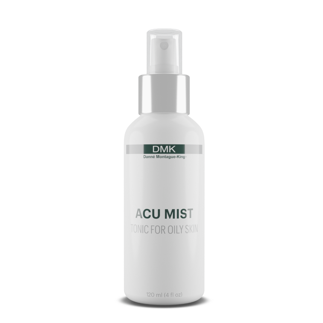 DMK Acu Mist bottle on a white background