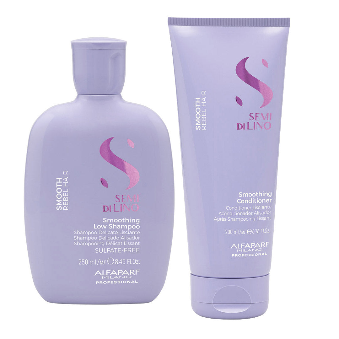 Alfaparf Milano Semi di Lino Volume & Smooth Haircare Duo