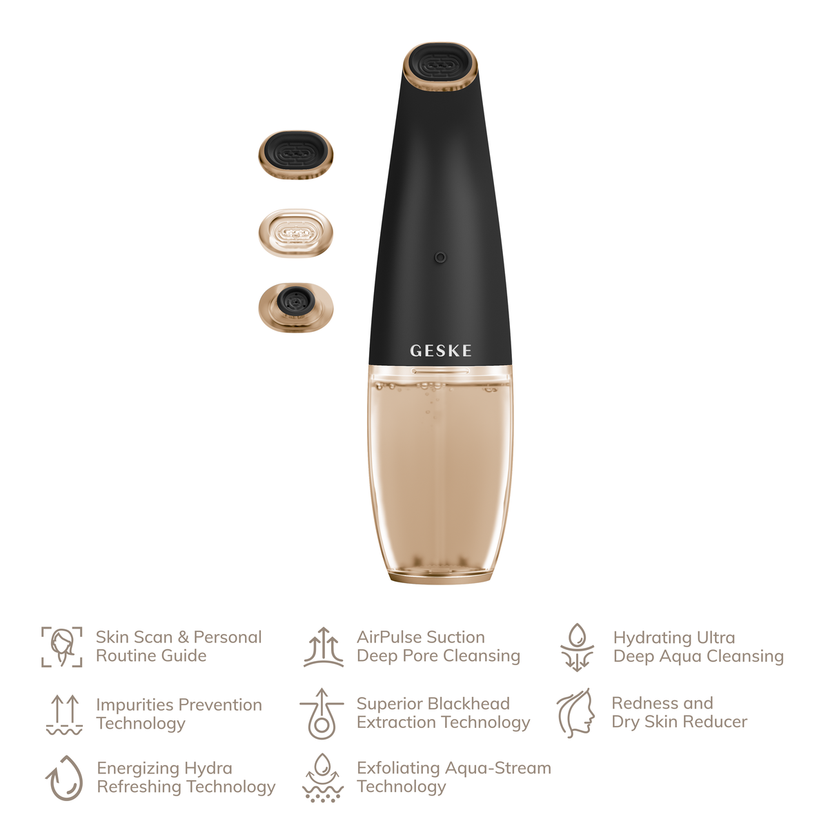 GESKE Aqua Steam Face Cleanser | 8 In 1