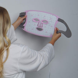 BEAUTYPRO Photon LED Light Therapy Facial Mask (Pink)