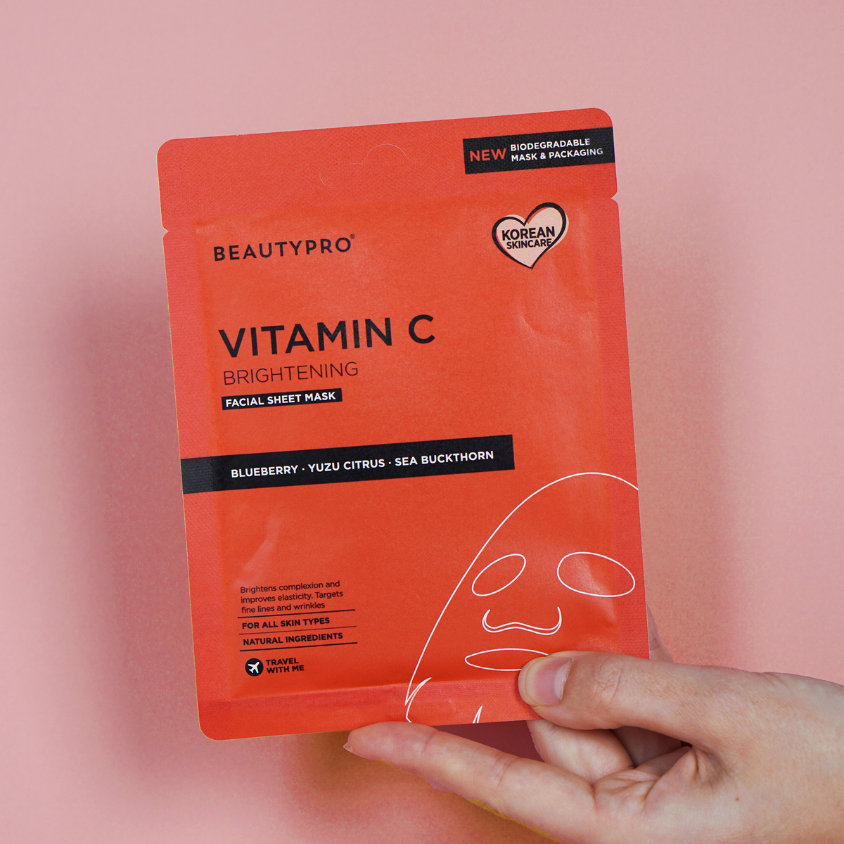 BEAUTYPRO VITAMIN C Brightening Sheet Mask