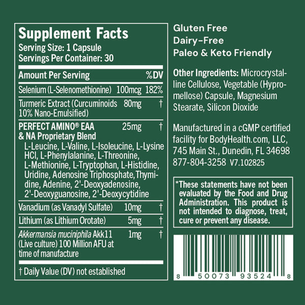 BodyHealth Akkermansia+ 30 Capsules