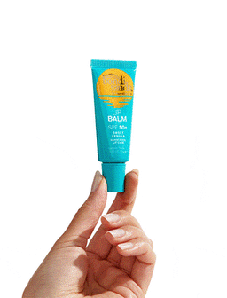 Bondi Sands Lip Balm SPF50+ Sweet Vanilla held in a hand