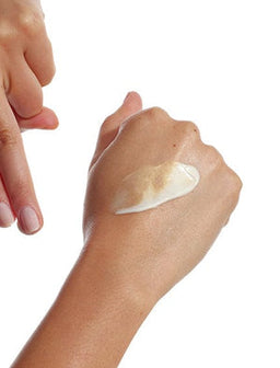 Bondi Sands Gradual Tan Lotion Illuminator applied to a wrist
