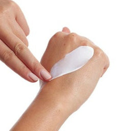 Bondi Sands SPF 50+ Fragrance Free Face Fluid applied to a wrist