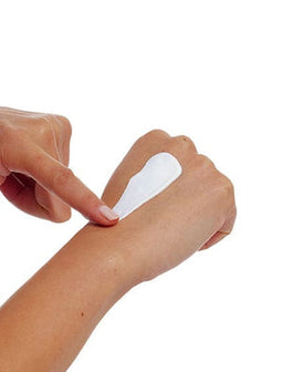 Bondi Sands SPF50+ Mineral Face Lotion applied to a wrist
