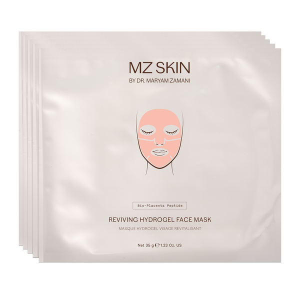 MZ SKIN Bio-Placenta Peptide Reviving Hydrogel Face Mask Sachet (5 Pack)