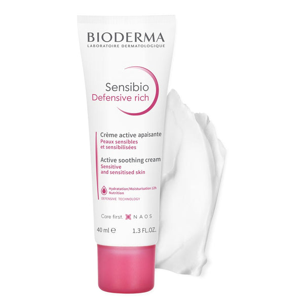 Bioderma Sensibio Defensive Rich Active Soothing Moisturising Cream Sensitive Skin