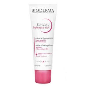 Bioderma Sensibio Defensive Rich Active Soothing Moisturising Cream Sensitive Skin