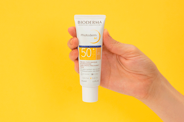 Bioderma Photoderm M SPF50+ Golden Tint-Gel Cream Sunscreen for Dark Spots and Melasma