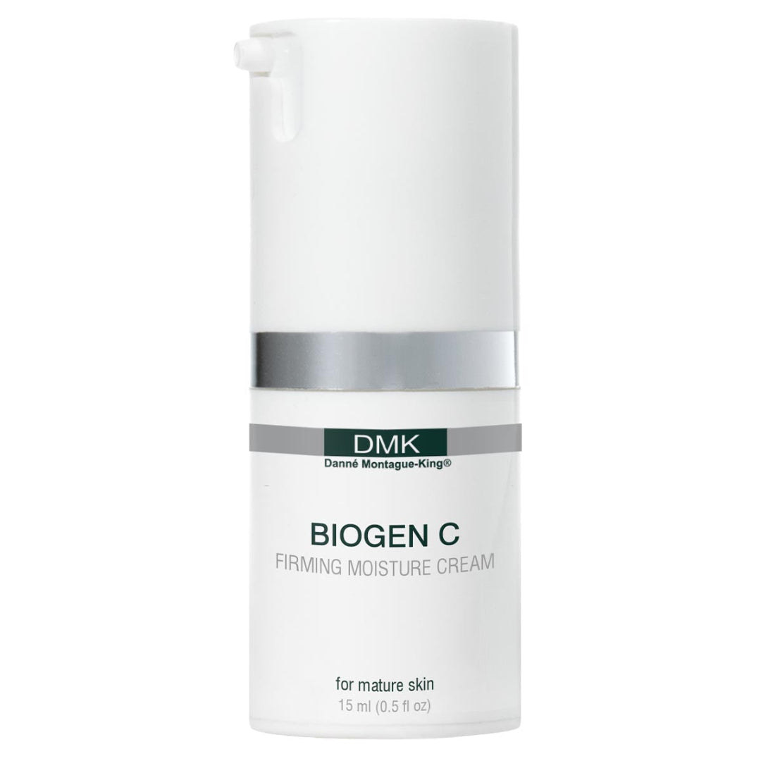 DMK Biogen C Firming Moisture Cream bottle on a white background
