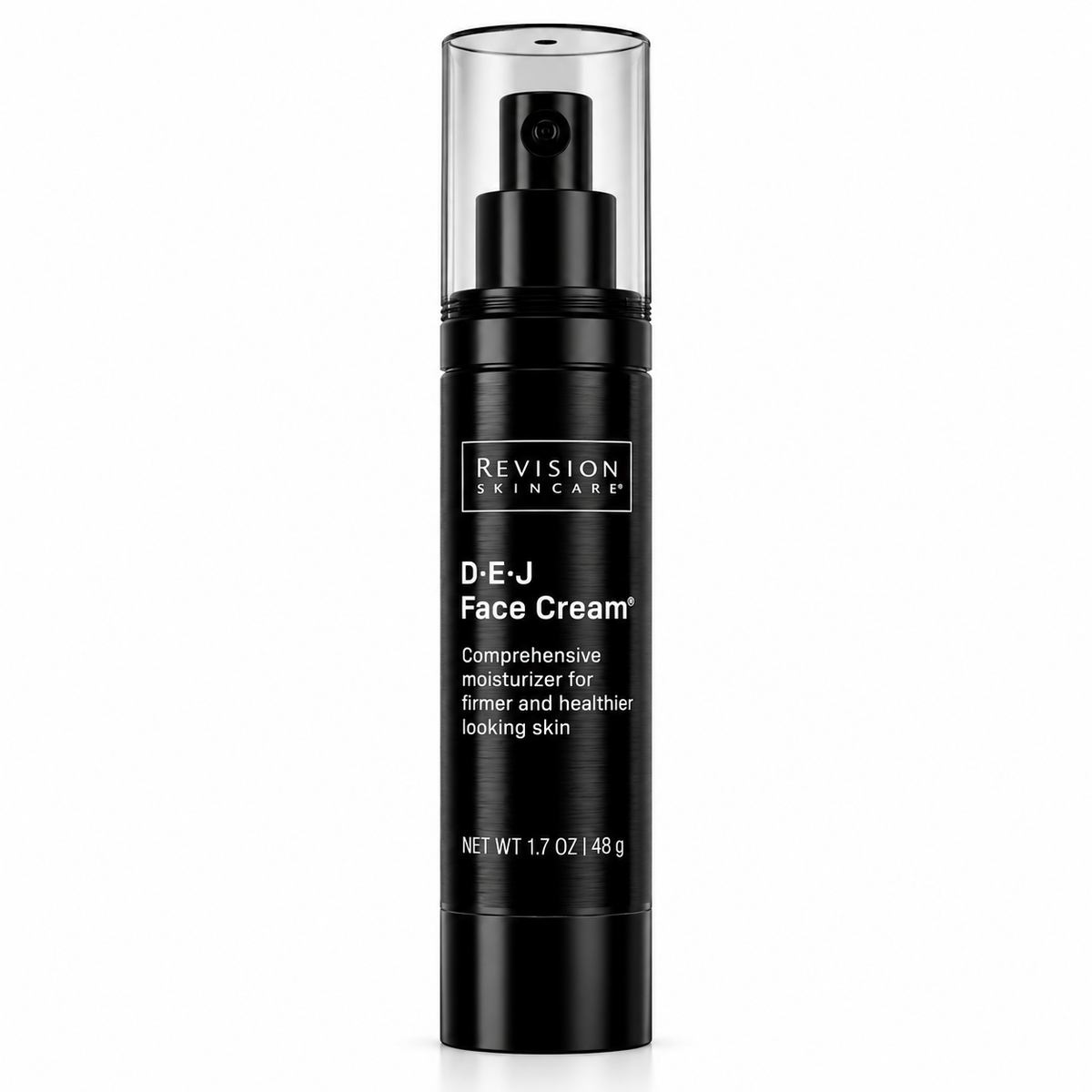 Black water bottle with a silver cap on a white background