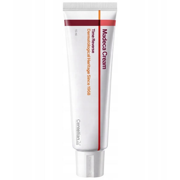 Tube of Madeca Cream on a white background