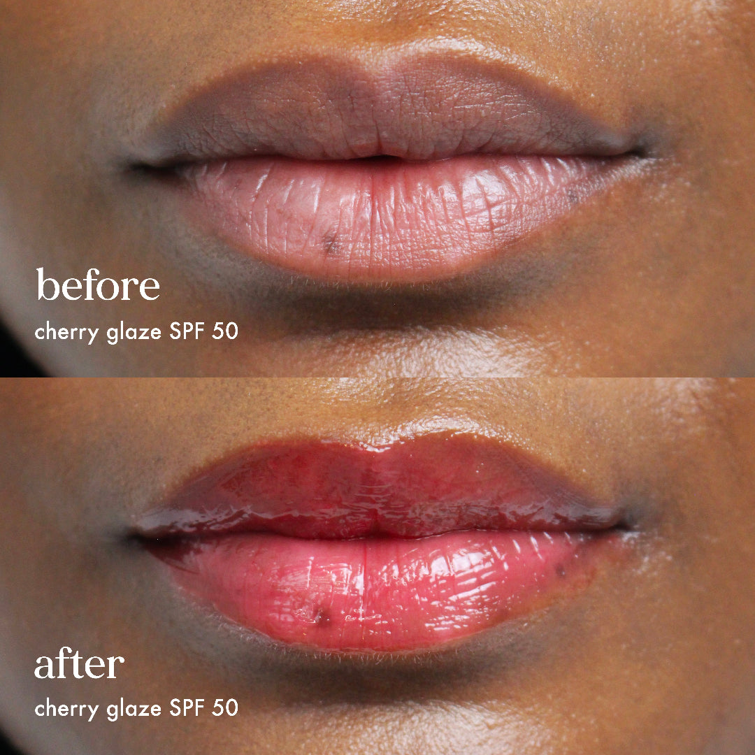 Hello Sunday The One For Your Lips Cherry Glaze Tinted Lip Balm SPF 50 With Shea Butter 15ml