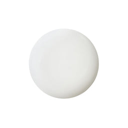 White sphere on a white background