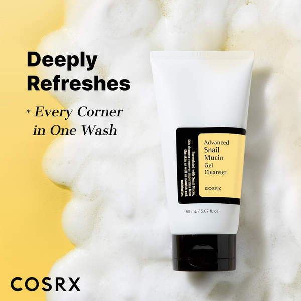 COSRX Advanced Snail Mucin Power Gel Cleanser 150ml
