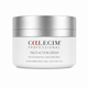 A white cosmetic jar with a metallic silver lid, labeled 'COLECIM PROFESSIONAL MULTI-ACTION CREAM' on a clean white background.