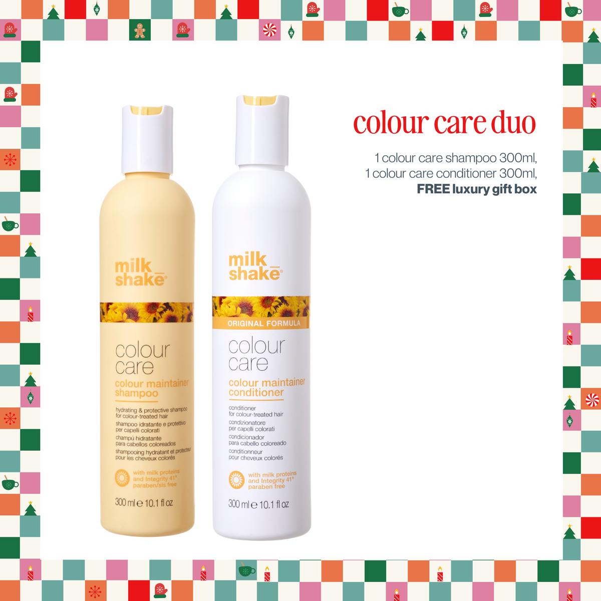 milk_shake Christmas Colour Care Duo Set