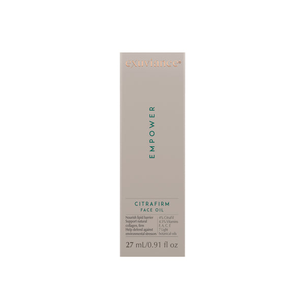 Exuviance CitraFirm FACE Oil packaging