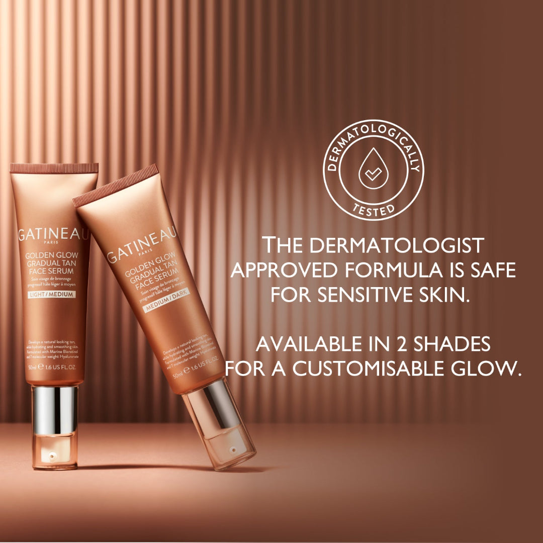 Gatineau Golden Glow Gradual Tan Face Serum Medium/Dark 50ml