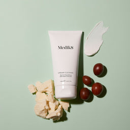 Medik8 Cream Cleanse with the raw ingredients