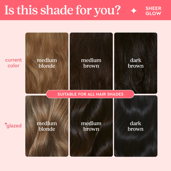 Freebie: Glaze Supergloss Clear Conditioning Hair Gloss Sheer Glow Mini 50ml
